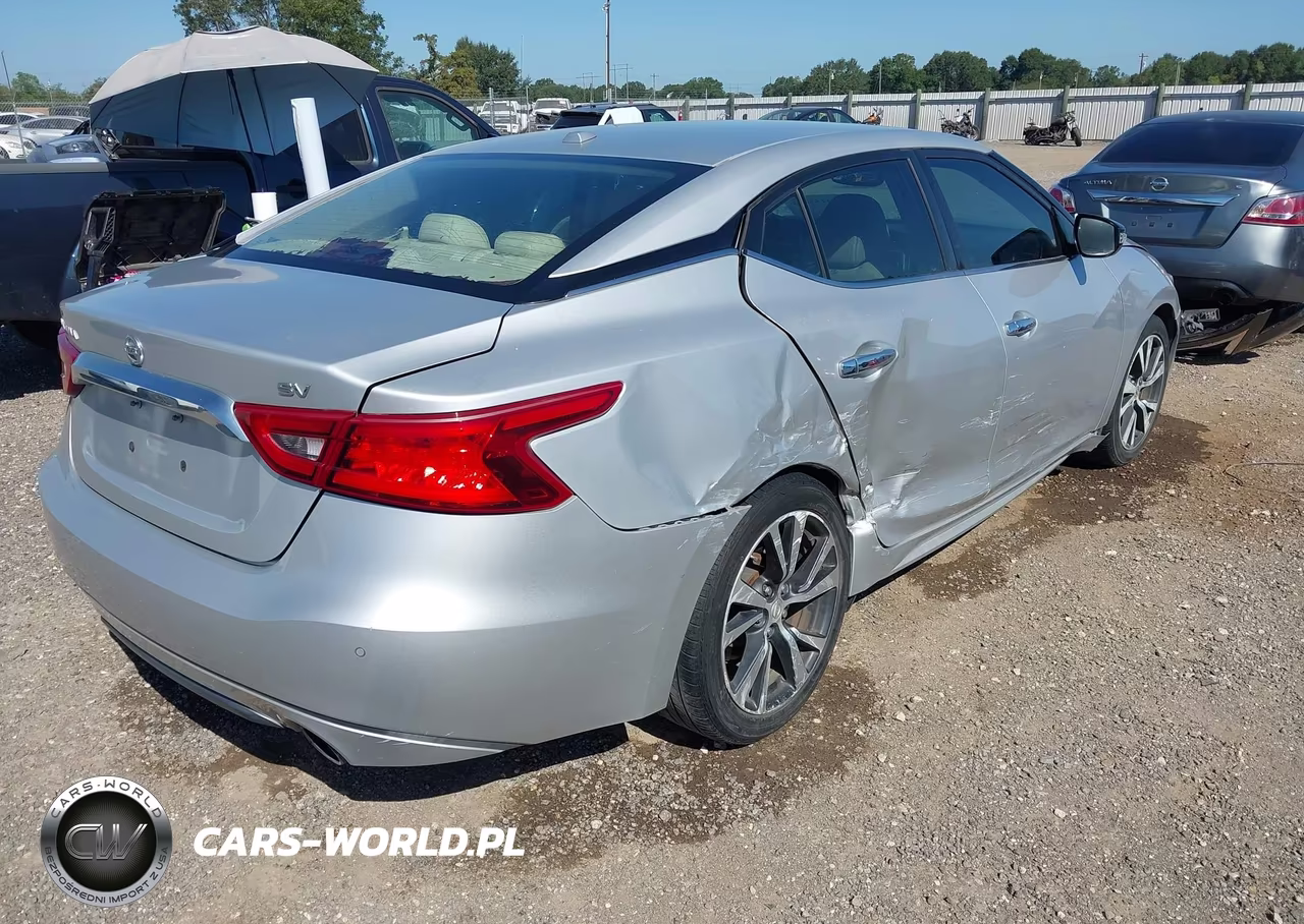 2017 Nissan Maxima 3.5 Sv VIN:1N4AA6AP3HC426152 - 4