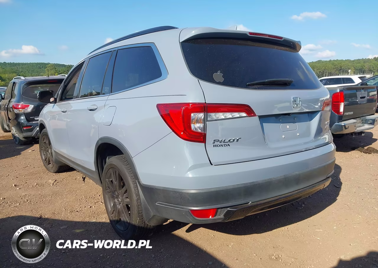 2022 Honda Pilot Awd Special Edition VIN:5FNYF6H26NB079533 - 3
