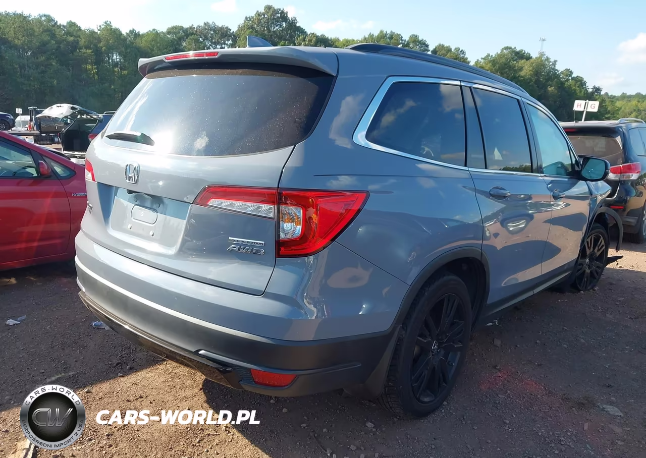 2022 Honda Pilot Awd Special Edition VIN:5FNYF6H26NB079533 - 4