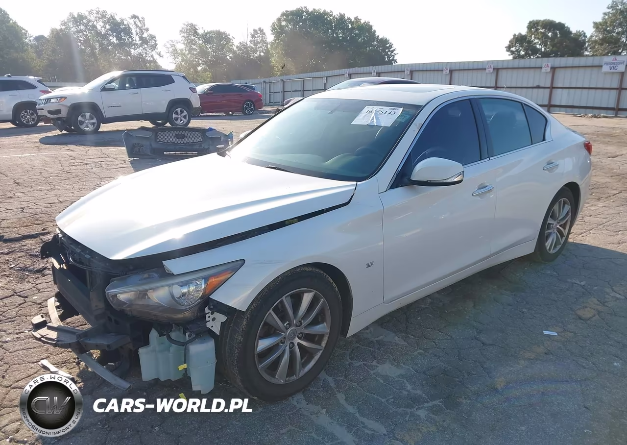 2014 Infiniti Q50 Premium-Sport VIN:JN1BV7APXEM684010 - 2