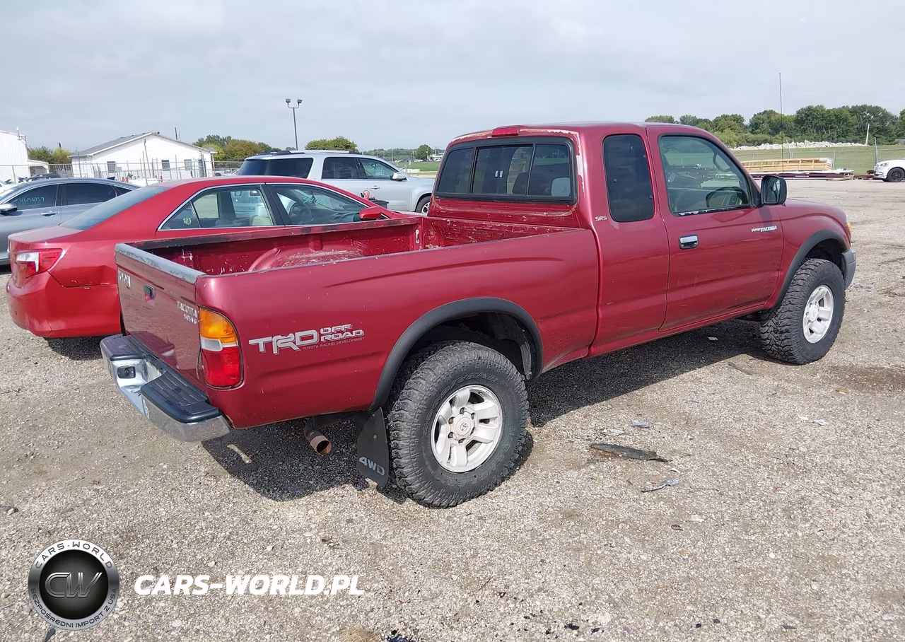 2000 Toyota Tacoma Base V6 VIN:4TAWN72N0YZ651130 - 4