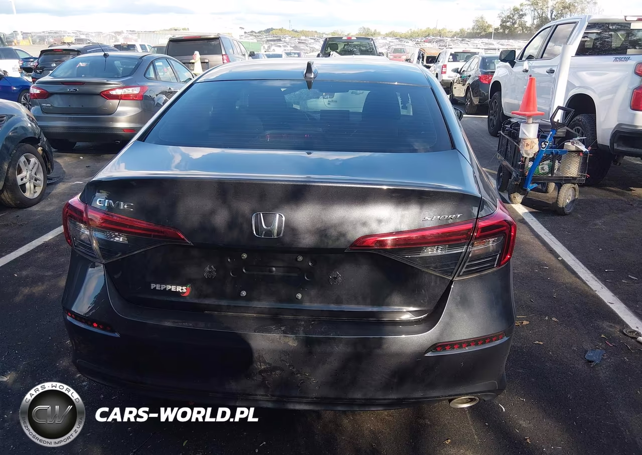 2022 Honda Civic Sport VIN:2HGFE2F56NH525238 - 16