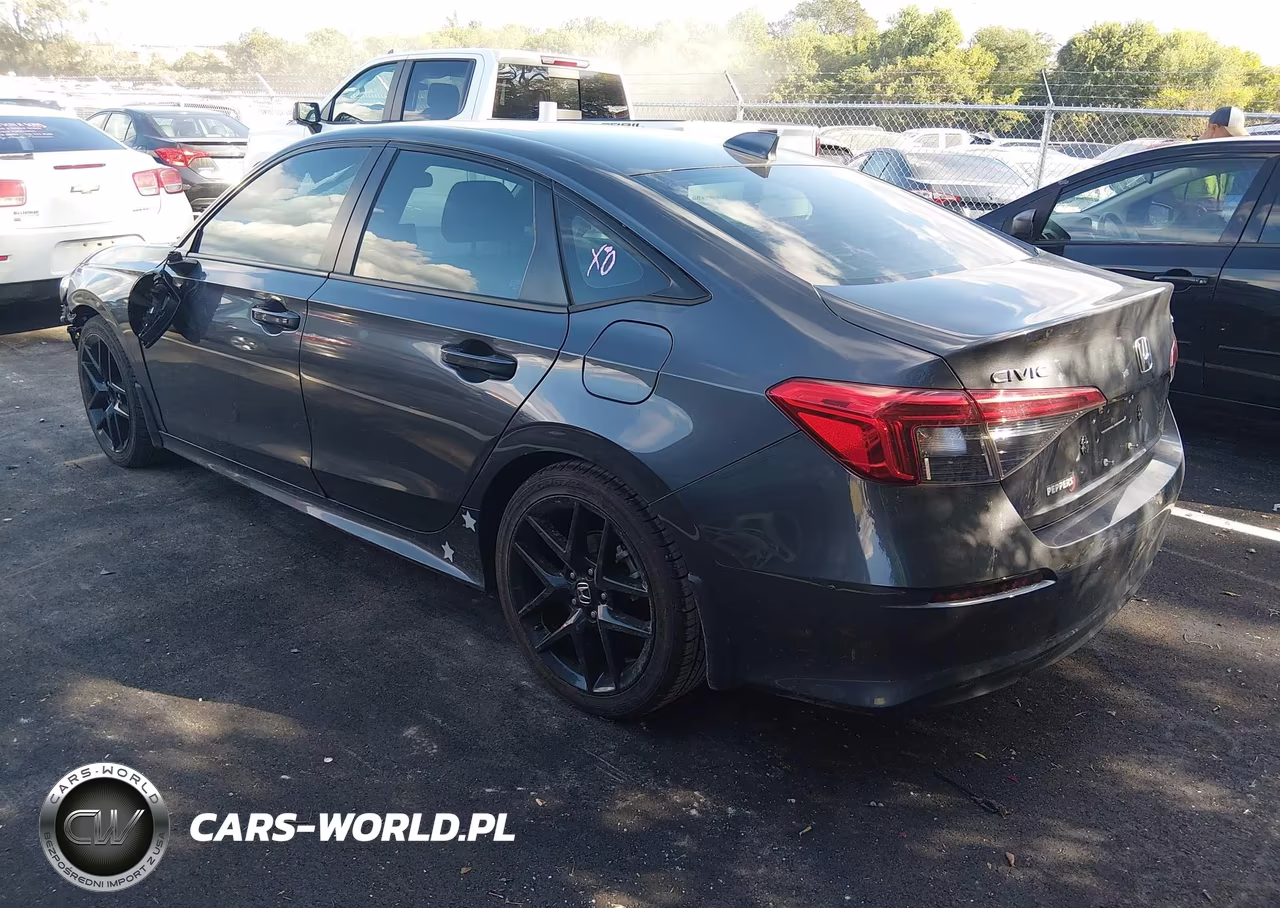 2022 Honda Civic Sport VIN:2HGFE2F56NH525238 - 3