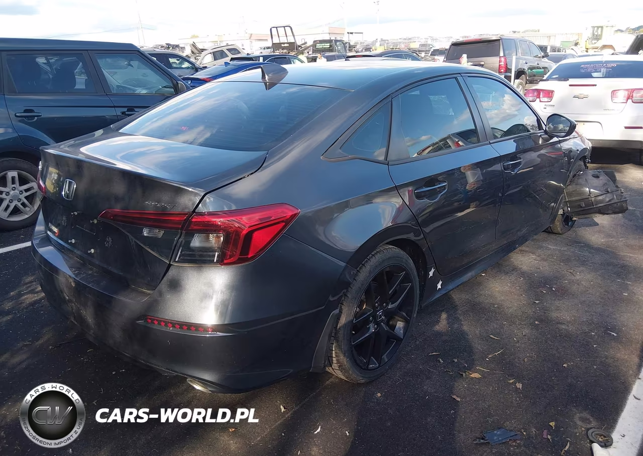 2022 Honda Civic Sport VIN:2HGFE2F56NH525238 - 4