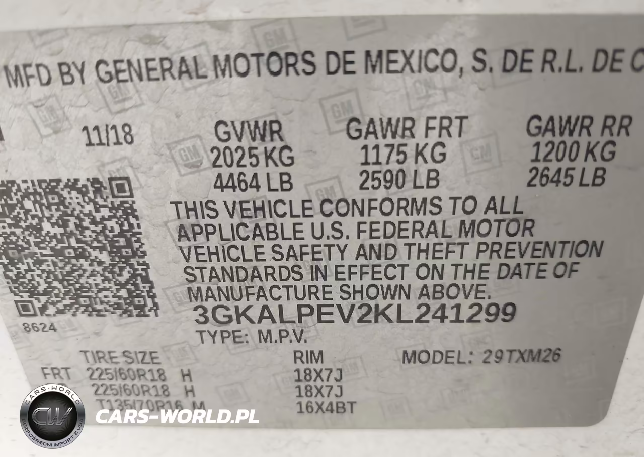 2019 GMC Terrain Slt VIN:3GKALPEV2KL241299 - 9
