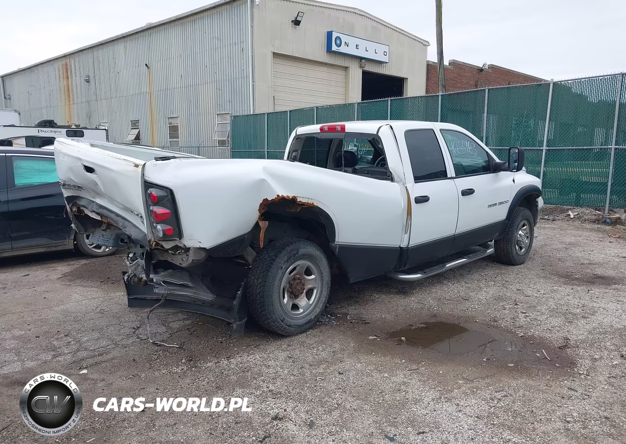 2003 Dodge Ram 2500 Slt-Laramie-St VIN:1D7KU28D43J670719 - 4