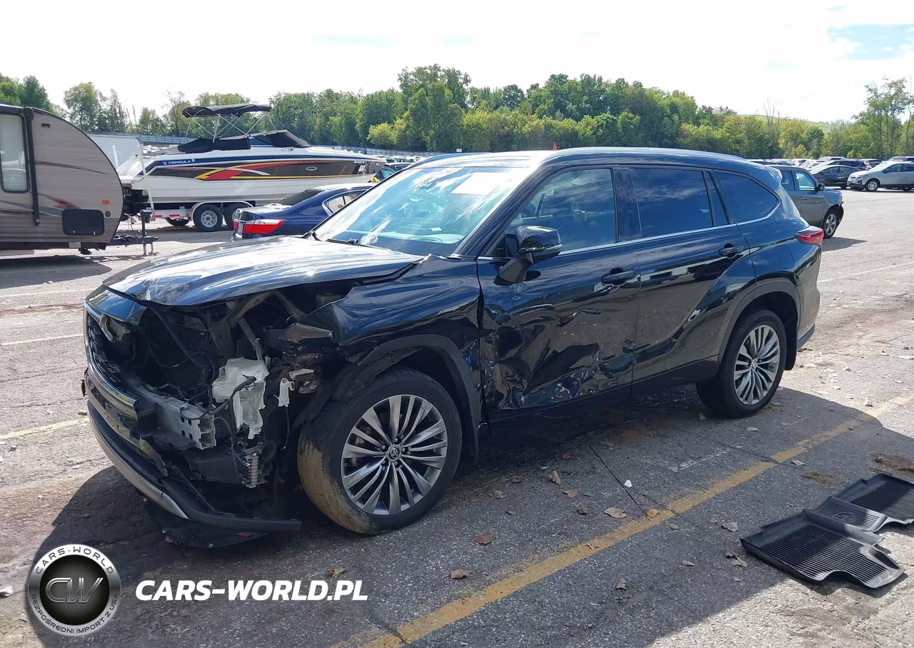 2020 Toyota Highlander Platinum VIN:5TDFZRBH5LS038560 - 2