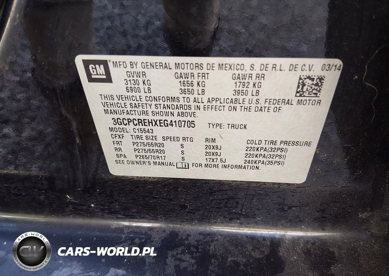 2014 Chevrolet Silverado 1500 1Lt VIN:3GCPCREHXEG410705 - 9
