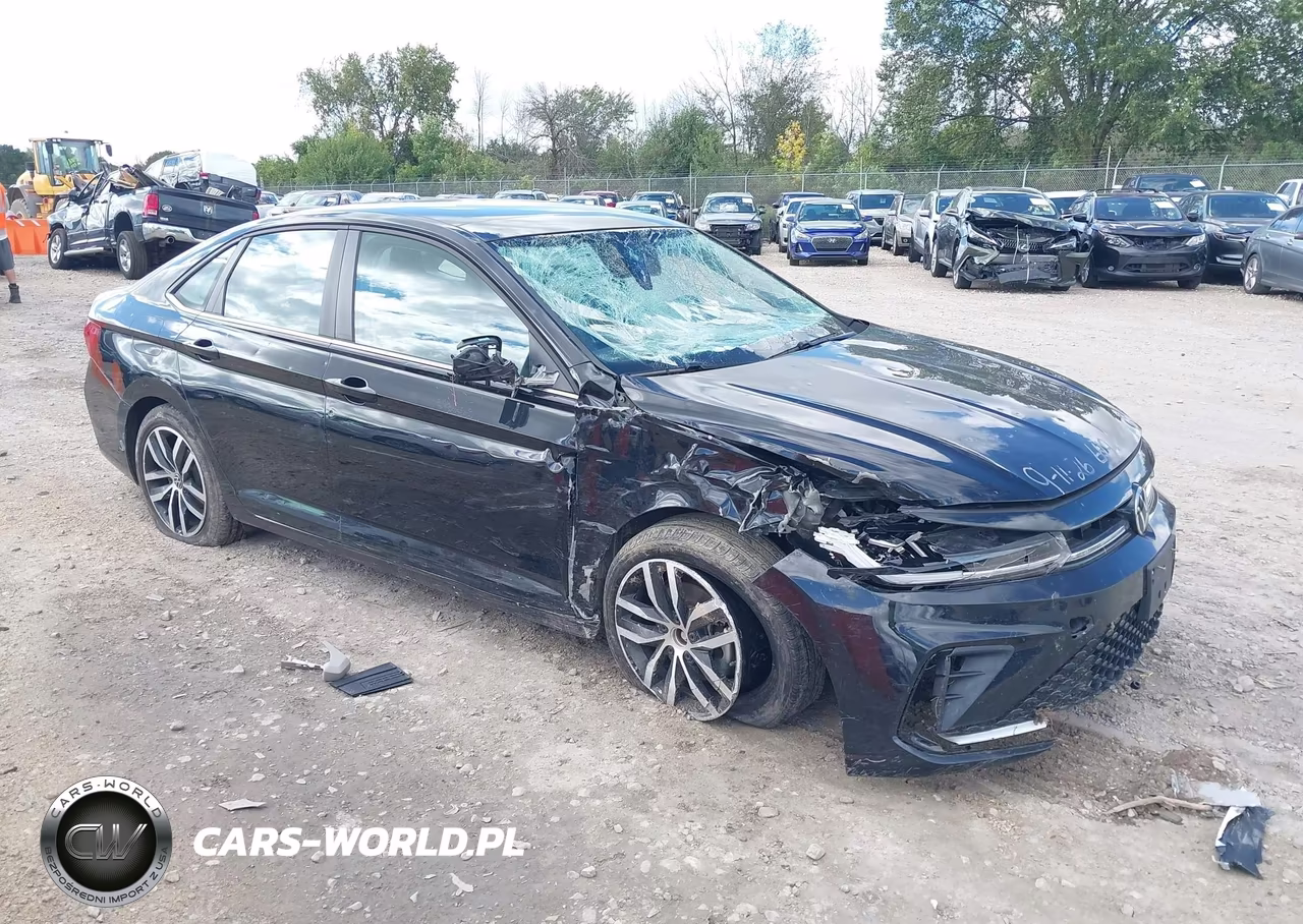 2025 Volkswagen Jetta 1.5T Se VIN:3VW7X7BU6SM093462 - 1
