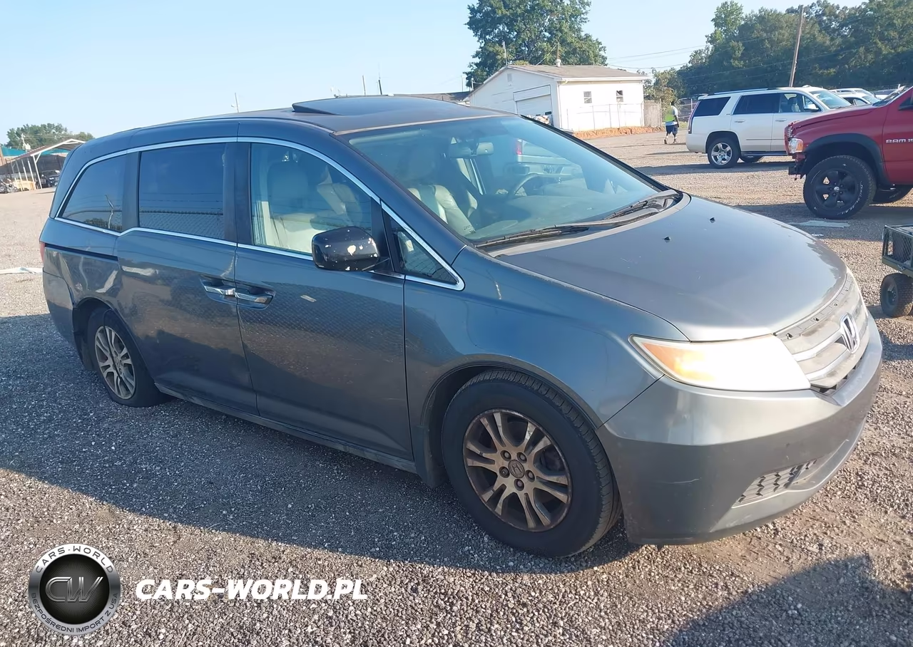 2013 Honda Odyssey Ex-L VIN:5FNRL5H68DB034005 - 1