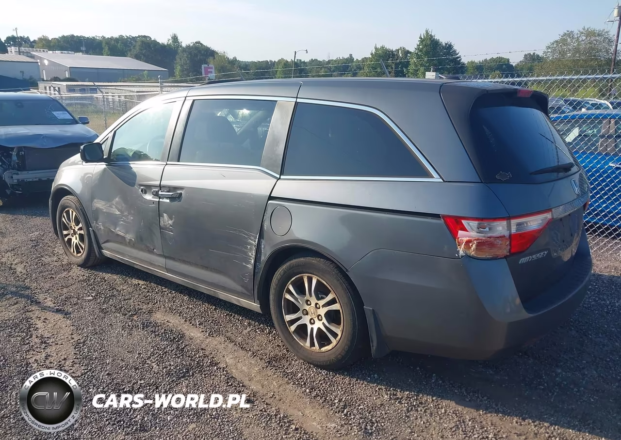 2013 Honda Odyssey Ex-L VIN:5FNRL5H68DB034005 - 3