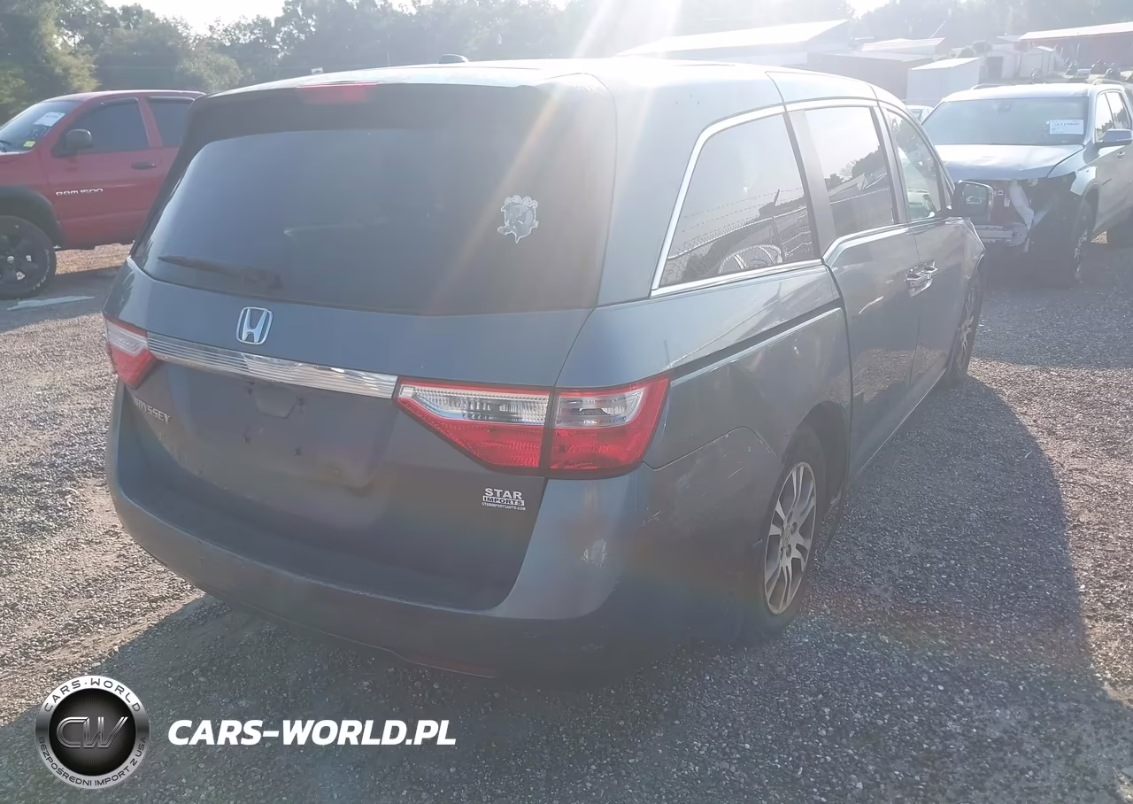 2013 Honda Odyssey Ex-L VIN:5FNRL5H68DB034005 - 4