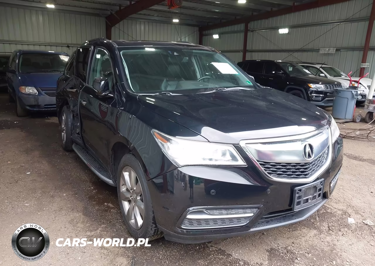 2016 Acura Mdx Advance Entertainment Packages-Advance Package