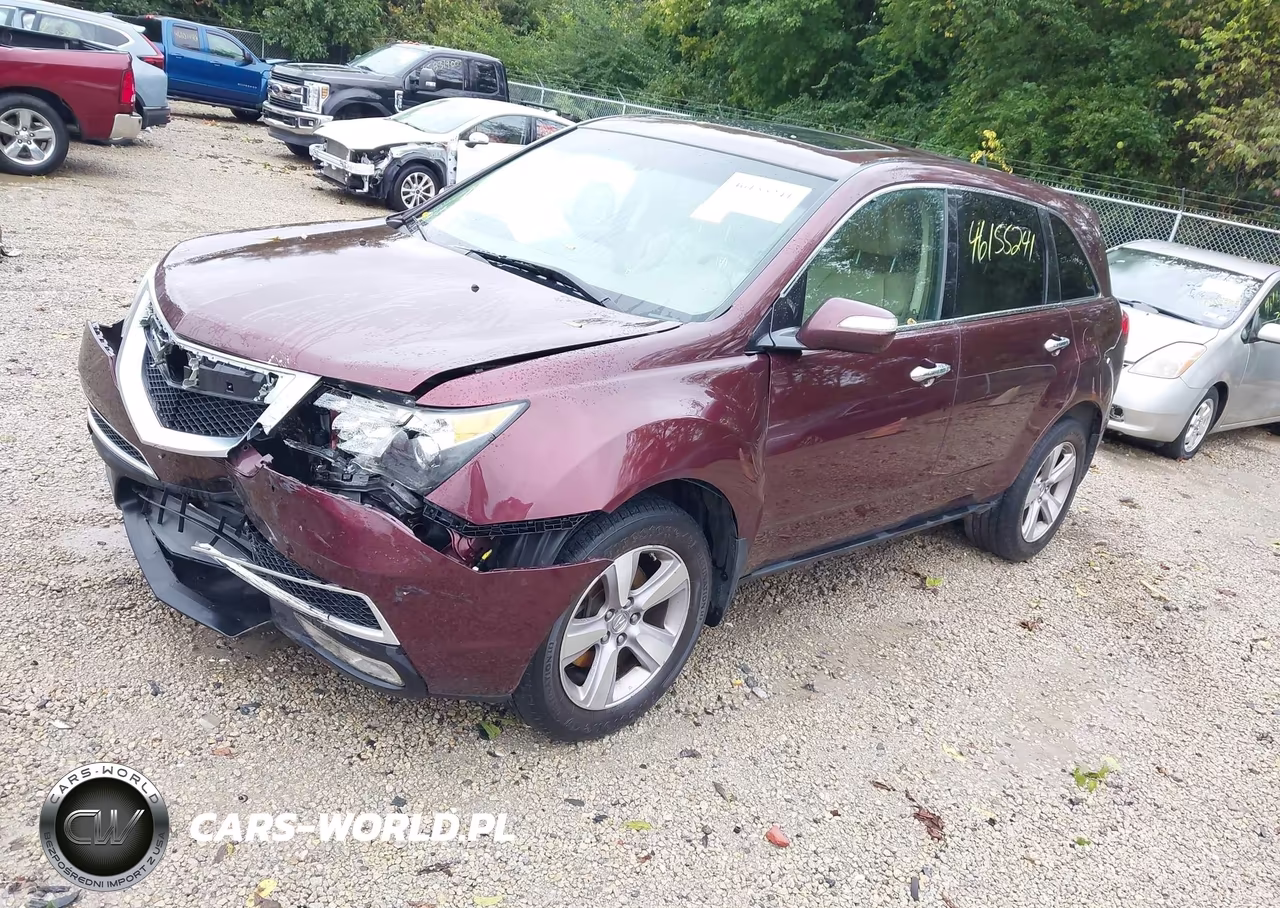 2013 Acura Mdx Technology Package VIN:2HNYD2H32DH513358 - 2