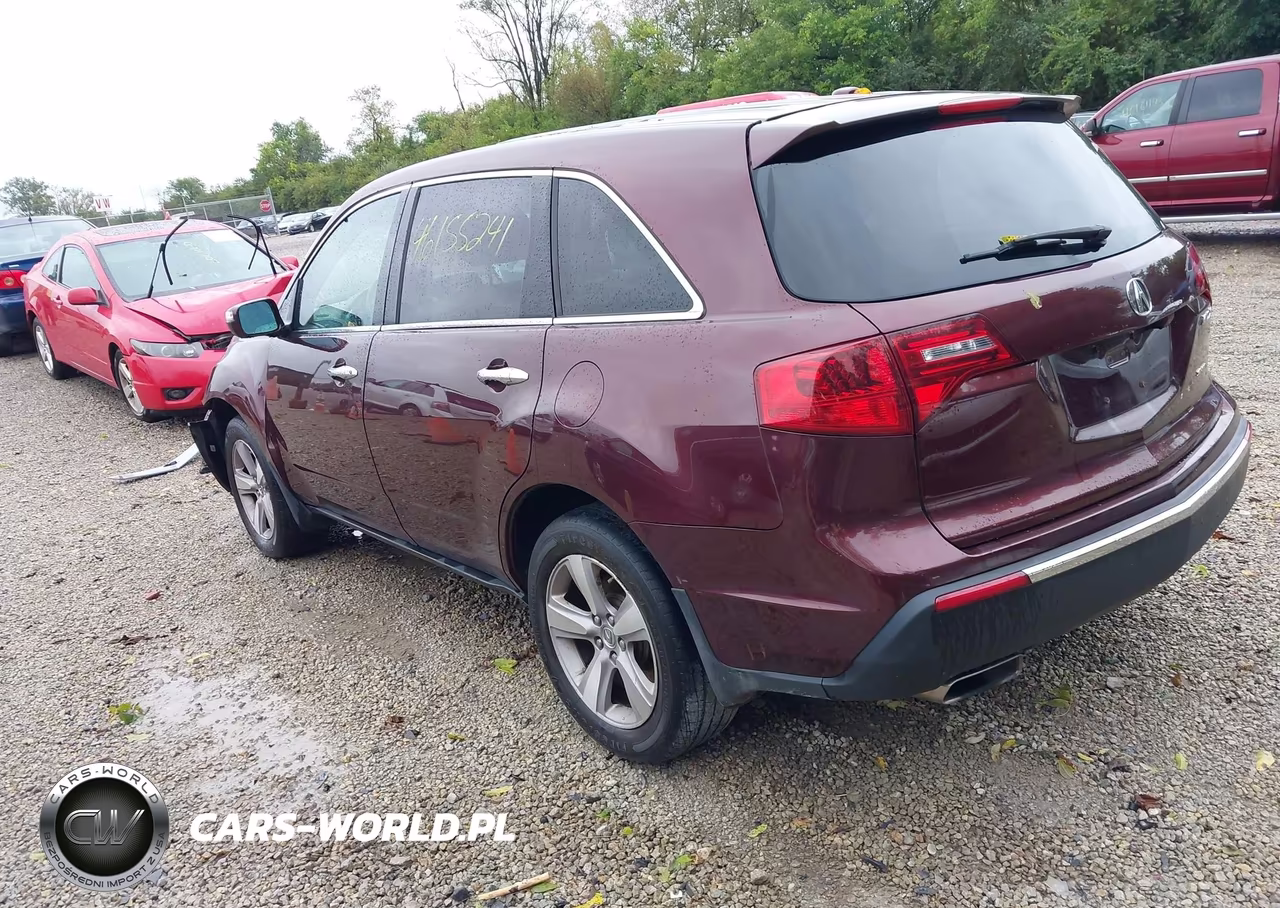 2013 Acura Mdx Technology Package VIN:2HNYD2H32DH513358 - 3