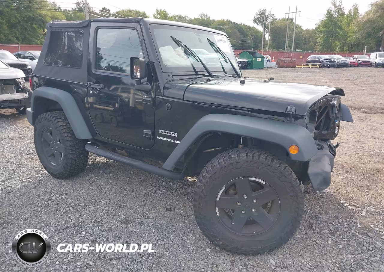 2015 Jeep Wrangler Sport VIN:1C4AJWAG0FL646324 - 1