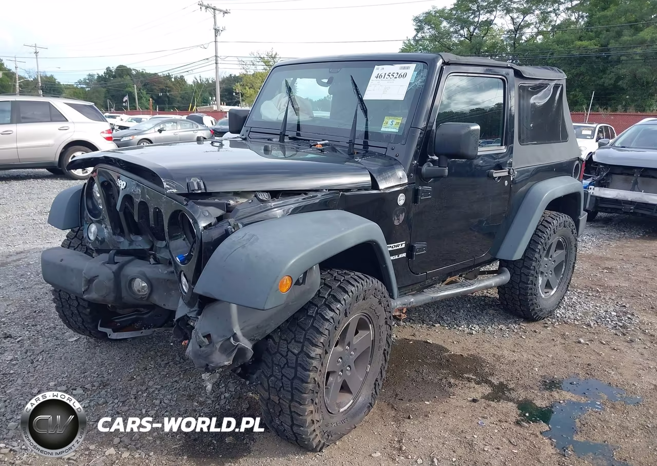 2015 Jeep Wrangler Sport VIN:1C4AJWAG0FL646324 - 2