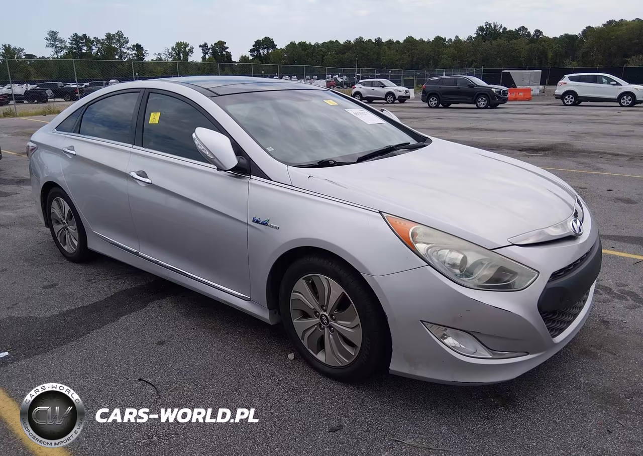 2014 Hyundai Sonata Hybrid Limited VIN:KMHEC4A40EA104345 - 1
