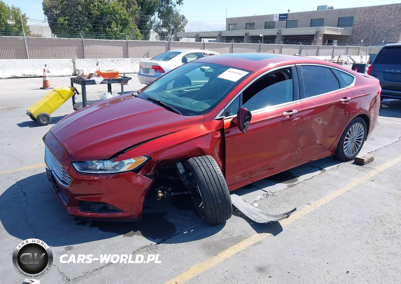 2014 Ford Fusion Titanium VIN:3FA6P0K99ER358499 - 2
