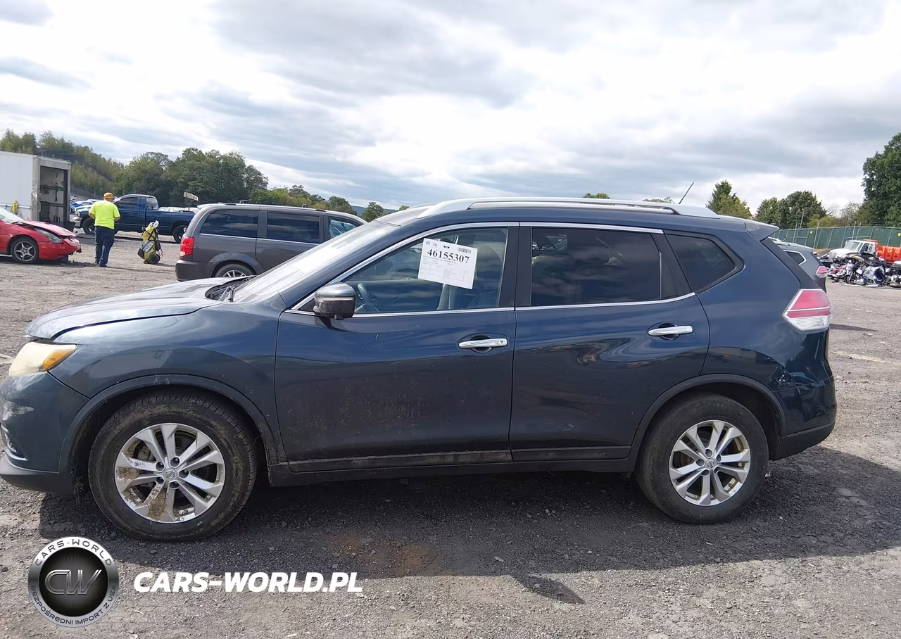 2015 Nissan Rogue Sv VIN:KNMAT2MV4FP566949 - 14