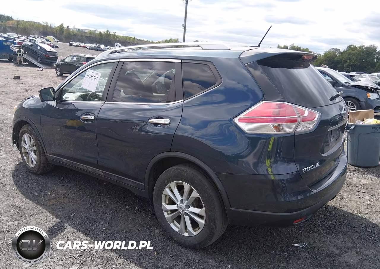 2015 Nissan Rogue Sv VIN:KNMAT2MV4FP566949 - 3