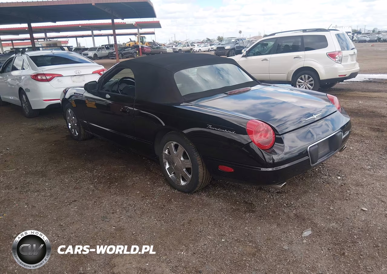 2002 Ford Thunderbird VIN:1FAHP60A82Y110878 - 3