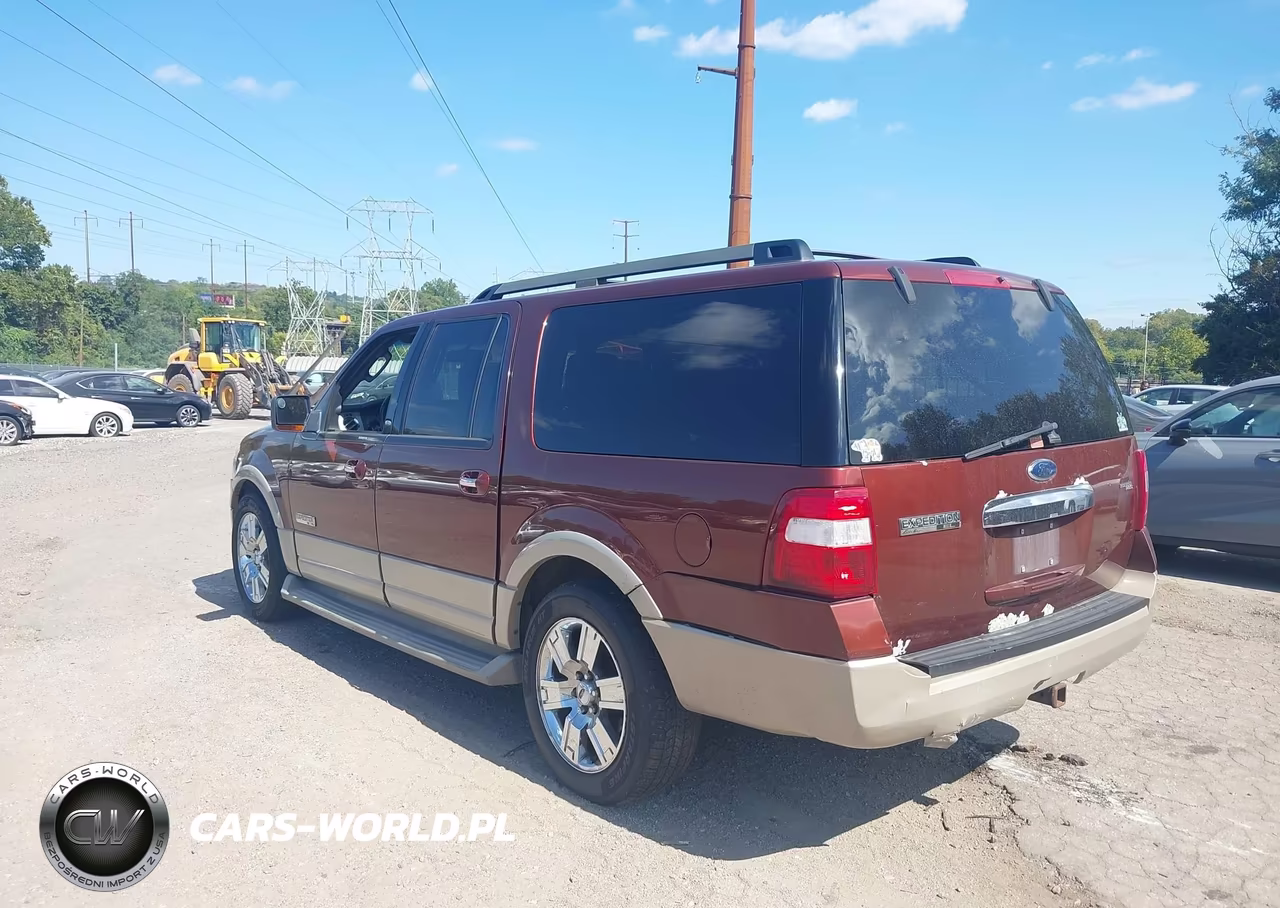 2007 Ford Expedition El Eddie Bauer VIN:1FMFK18587LA85331 - 3