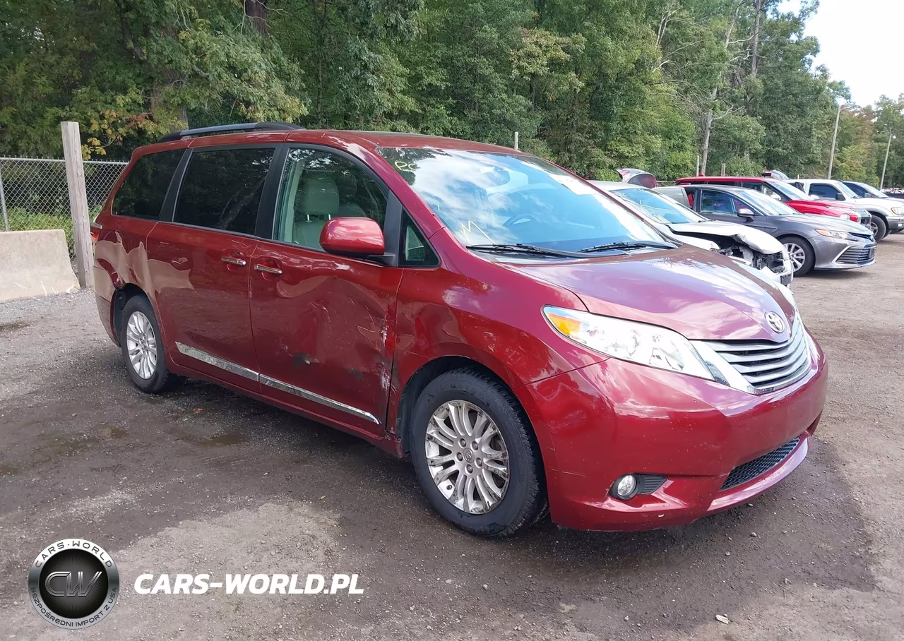 2015 Toyota Sienna Xle 8 Passenger VIN:5TDYK3DC3FS529564 - 1