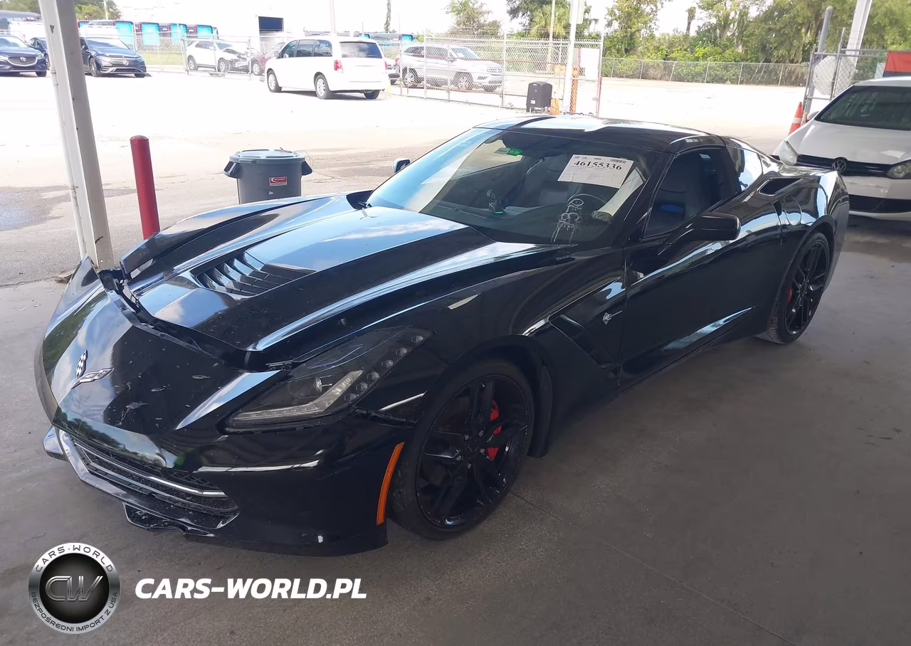 2019 Chevrolet Corvette Stingray VIN:1G1YA2D73K5111370 - 2