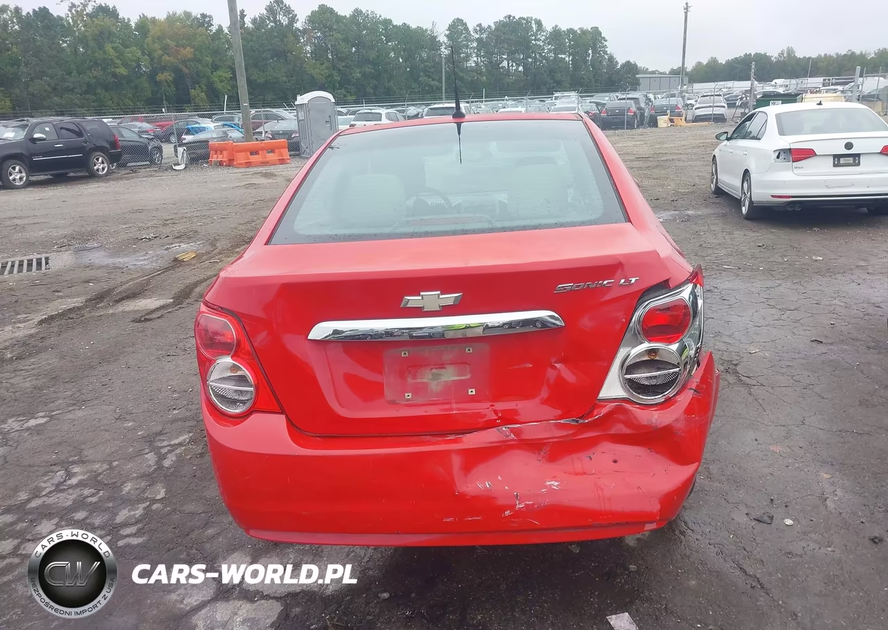 2012 Chevrolet Sonic 2Lt VIN:1G1JC5SH2C4206289 - 16