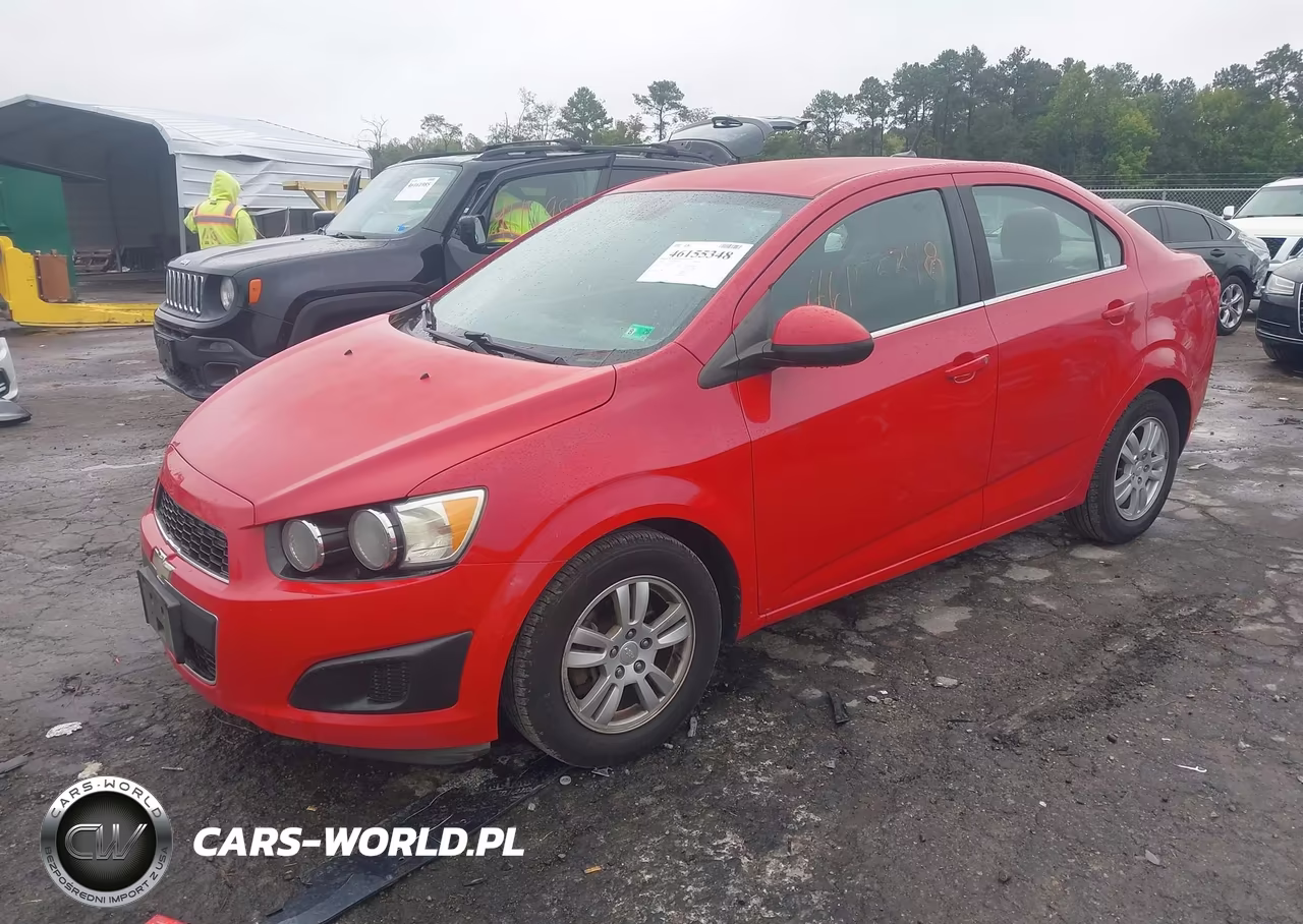 2012 Chevrolet Sonic 2Lt VIN:1G1JC5SH2C4206289 - 2