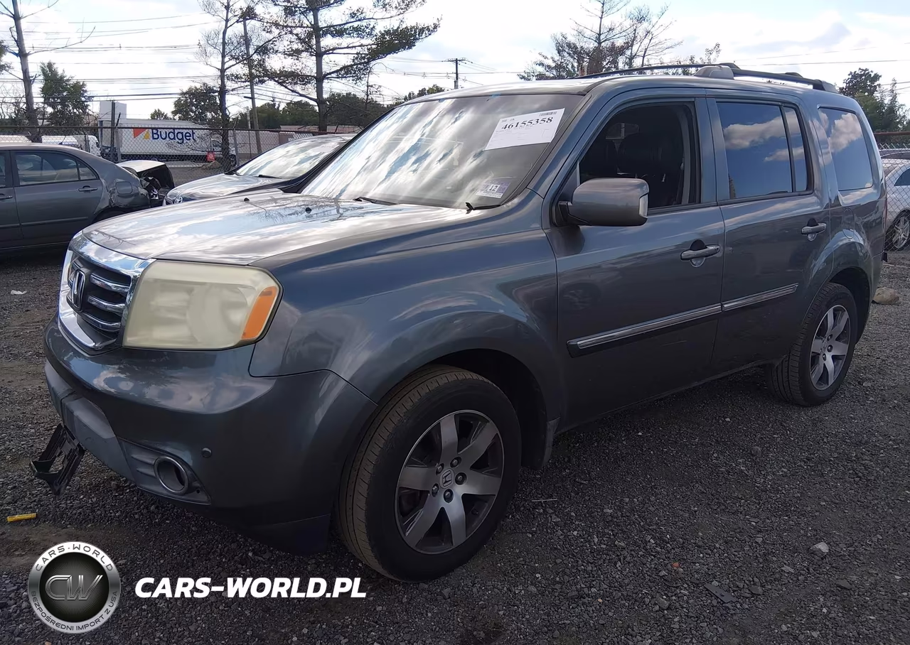 2012 Honda Pilot Touring VIN:5FNYF3H91CB013156 - 2