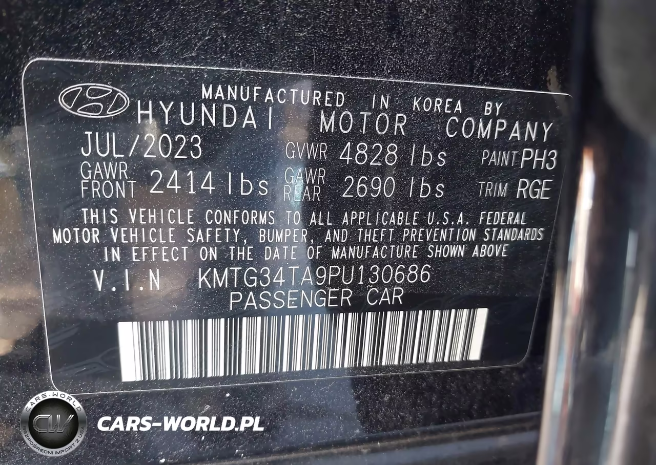 2023 Genesis G70 2.0T Awd VIN:KMTG34TA9PU130686 - 9