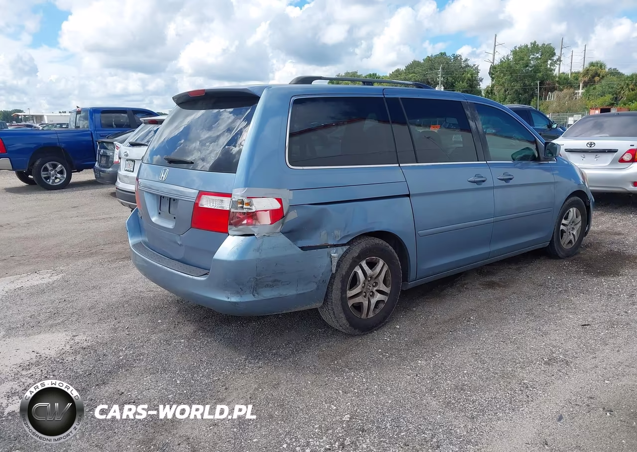 2006 Honda Odyssey Ex-L VIN:5FNRL38746B059077 - 4
