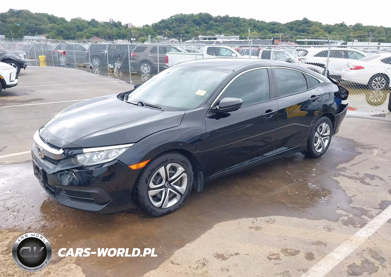 2017 Honda Civic Lx VIN:19XFC2F5XHE061987 - 2