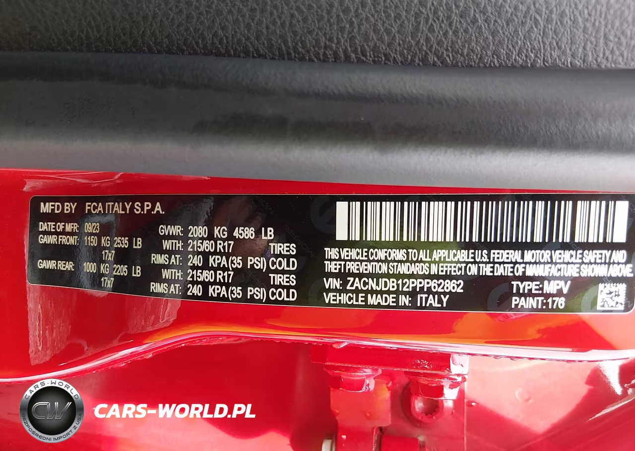 2023 Jeep Renegade Latitude 4X4 VIN:ZACNJDB12PPP62862 - 9