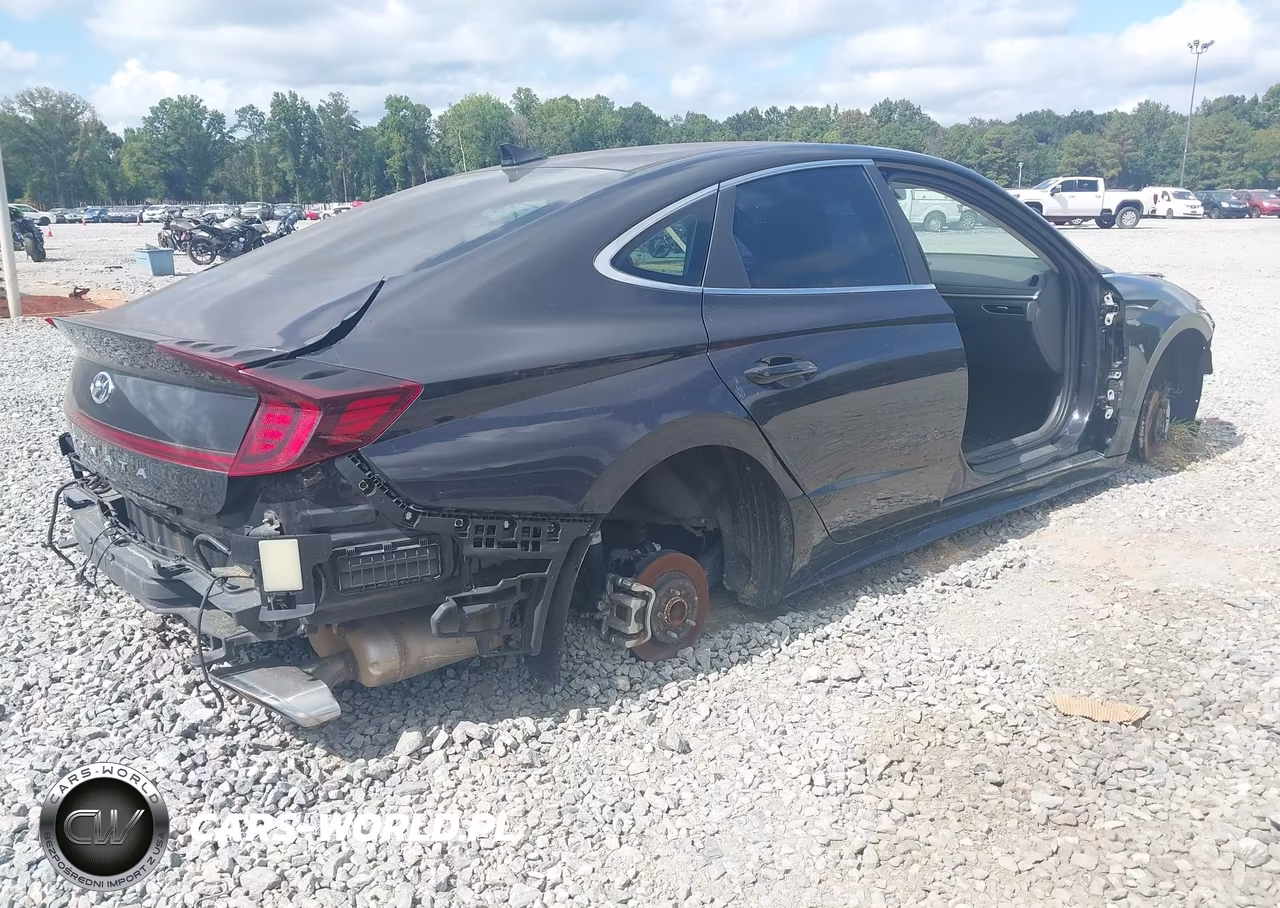 2023 Hyundai Sonata Sel VIN:KMHL64JA3PA281740 - 4