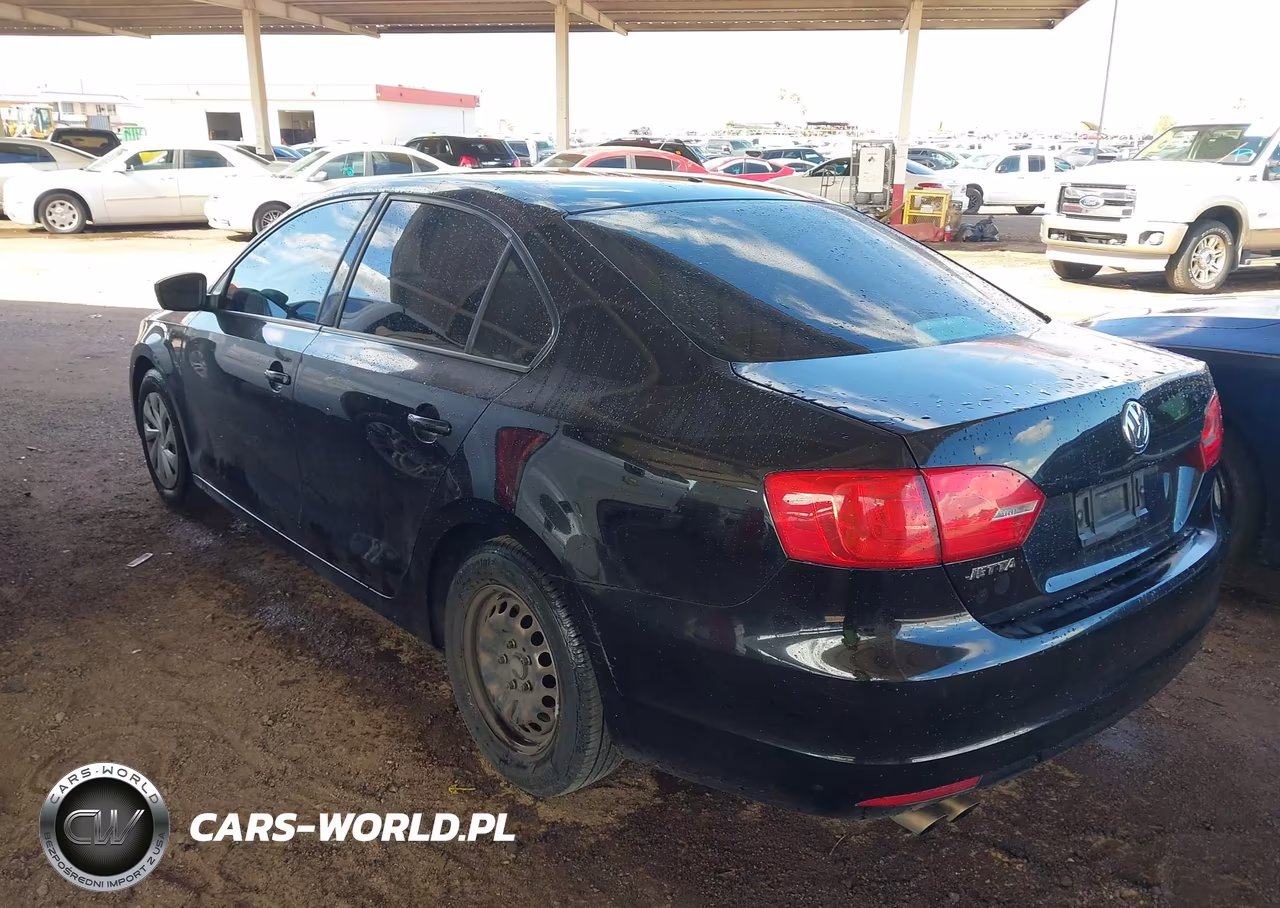 2014 Volkswagen Jetta 2.0L S VIN:3VW2K7AJ1EM330797 - 3