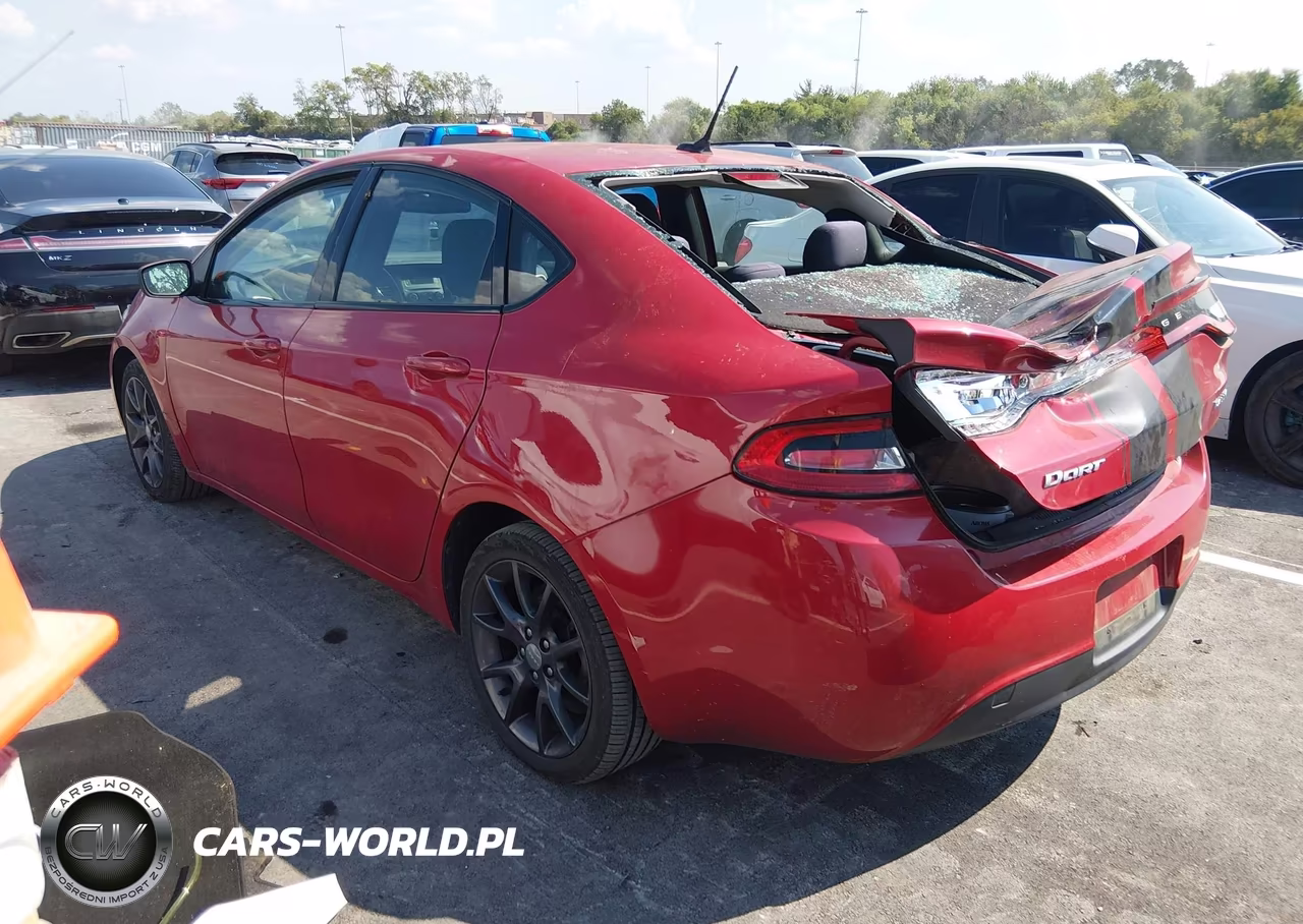2016 Dodge Dart Sxt Sport Rallye VIN:1C3CDFFA2GD802237 - 3