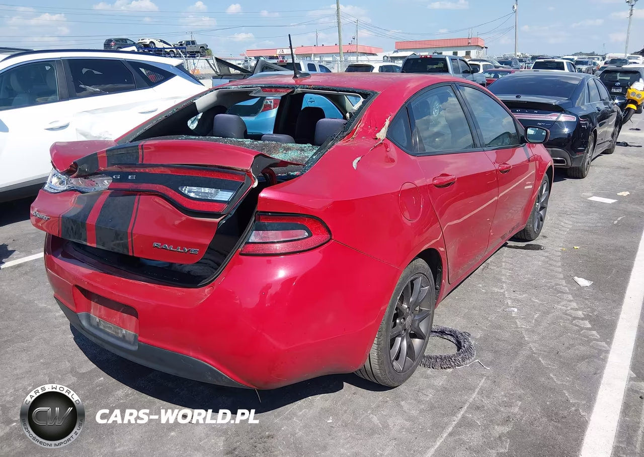 2016 Dodge Dart Sxt Sport Rallye VIN:1C3CDFFA2GD802237 - 4