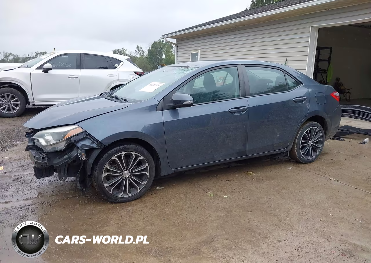 2014 Toyota Corolla S Plus VIN:2T1BURHE1EC081606 - 2