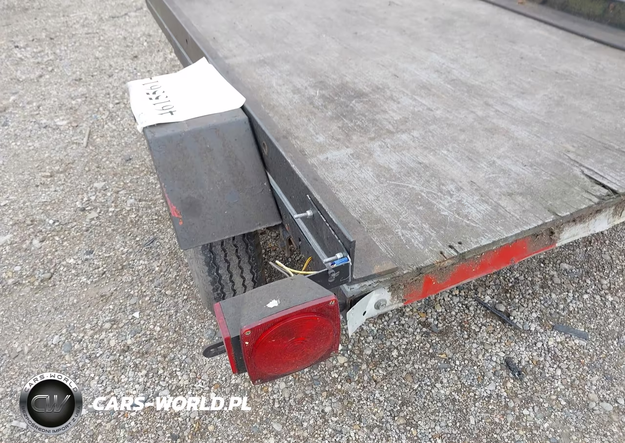 1981 Homemade Trailer VIN:25063 - 7