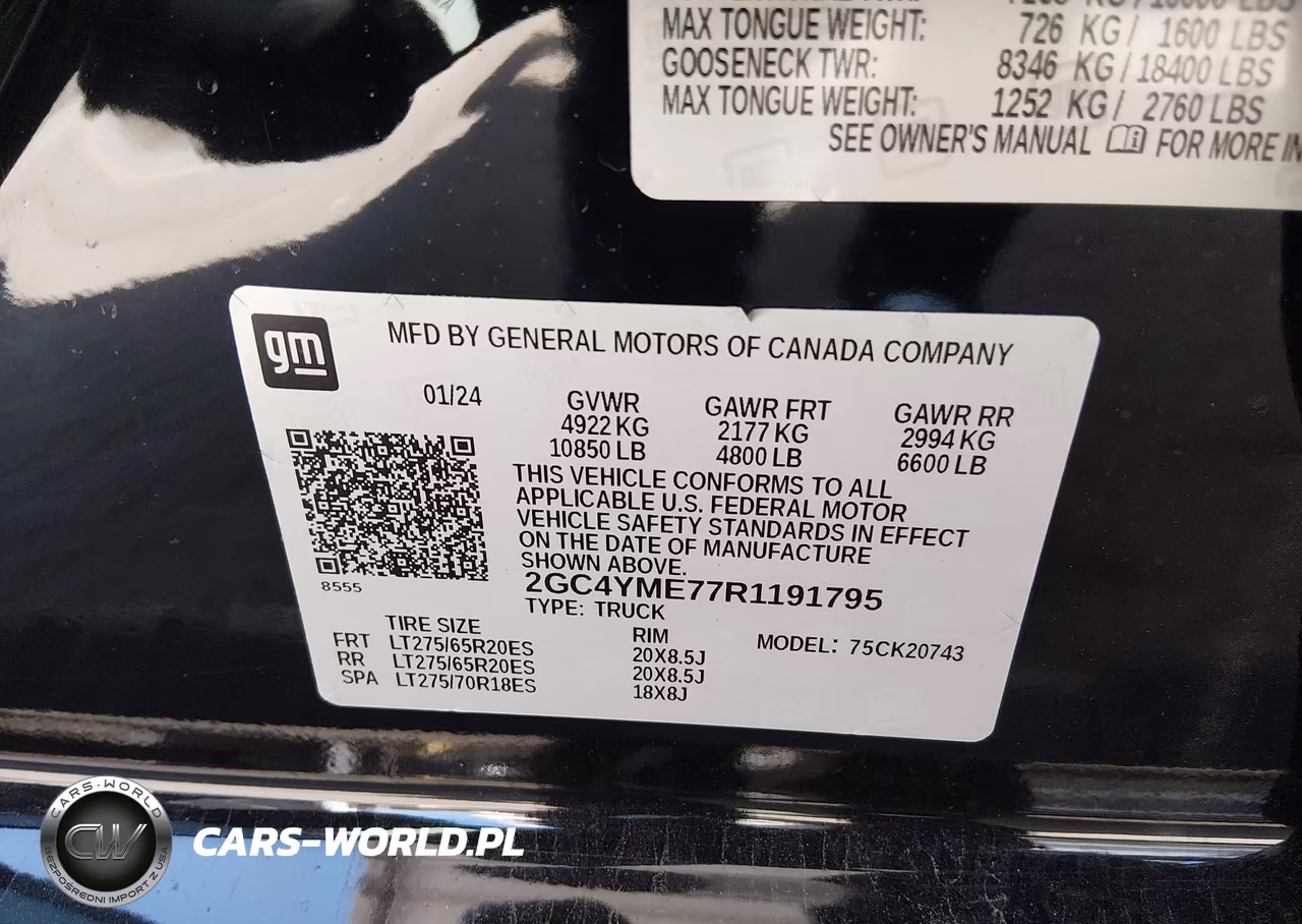 2024 Chevrolet Silverado 2500Hd 4Wd Standard Bed Custom VIN:2GC4YME77R1191795 - 8