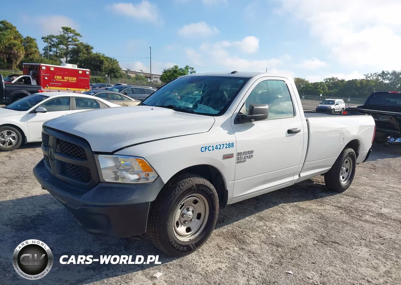 2021 Ram 1500 Classic Tradesman 4X2 8' Box VIN:3C6JR6DT2MG599221 - 2