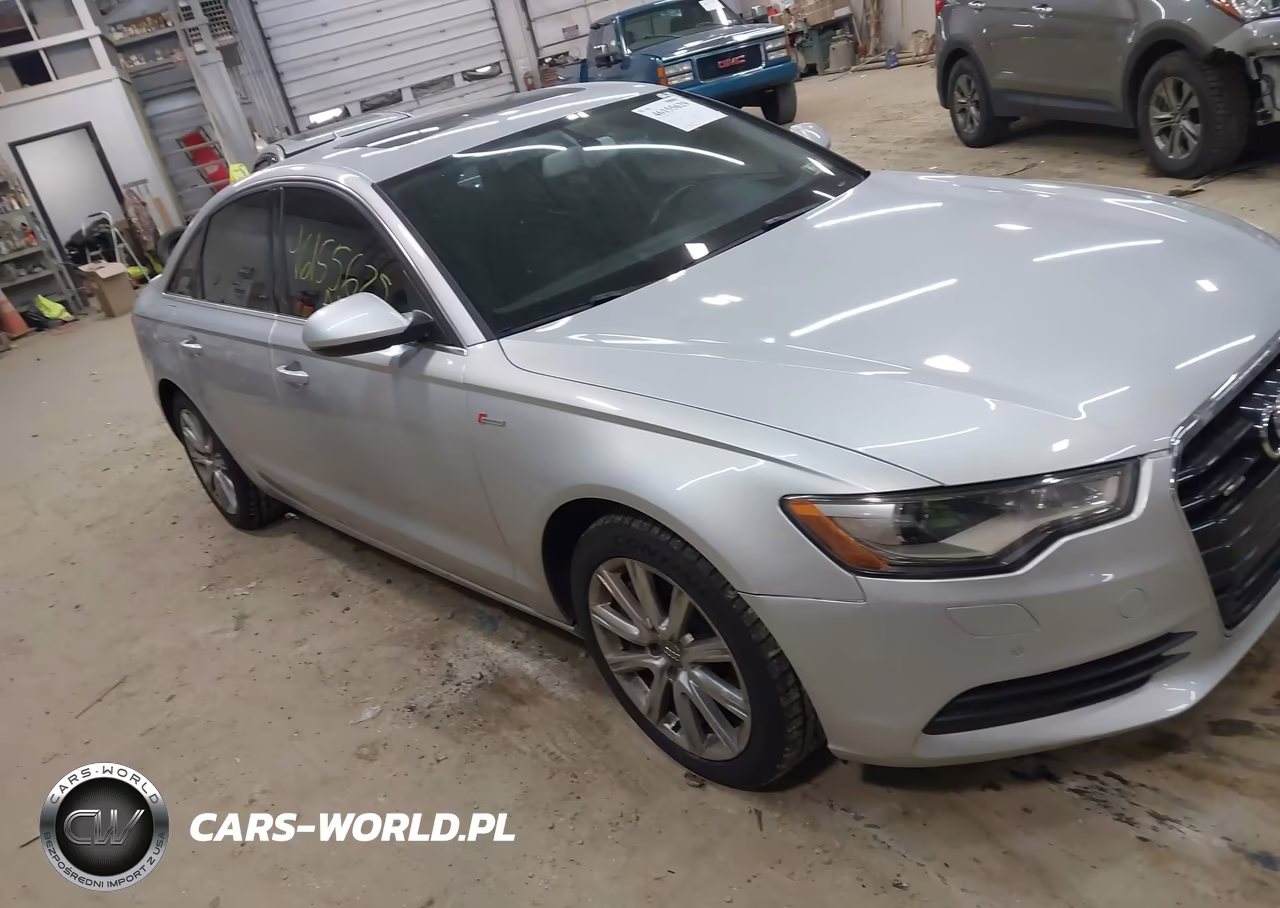 2012 Audi A6 3.0 Premium VIN:WAUGGAFC7CN034054 - 1