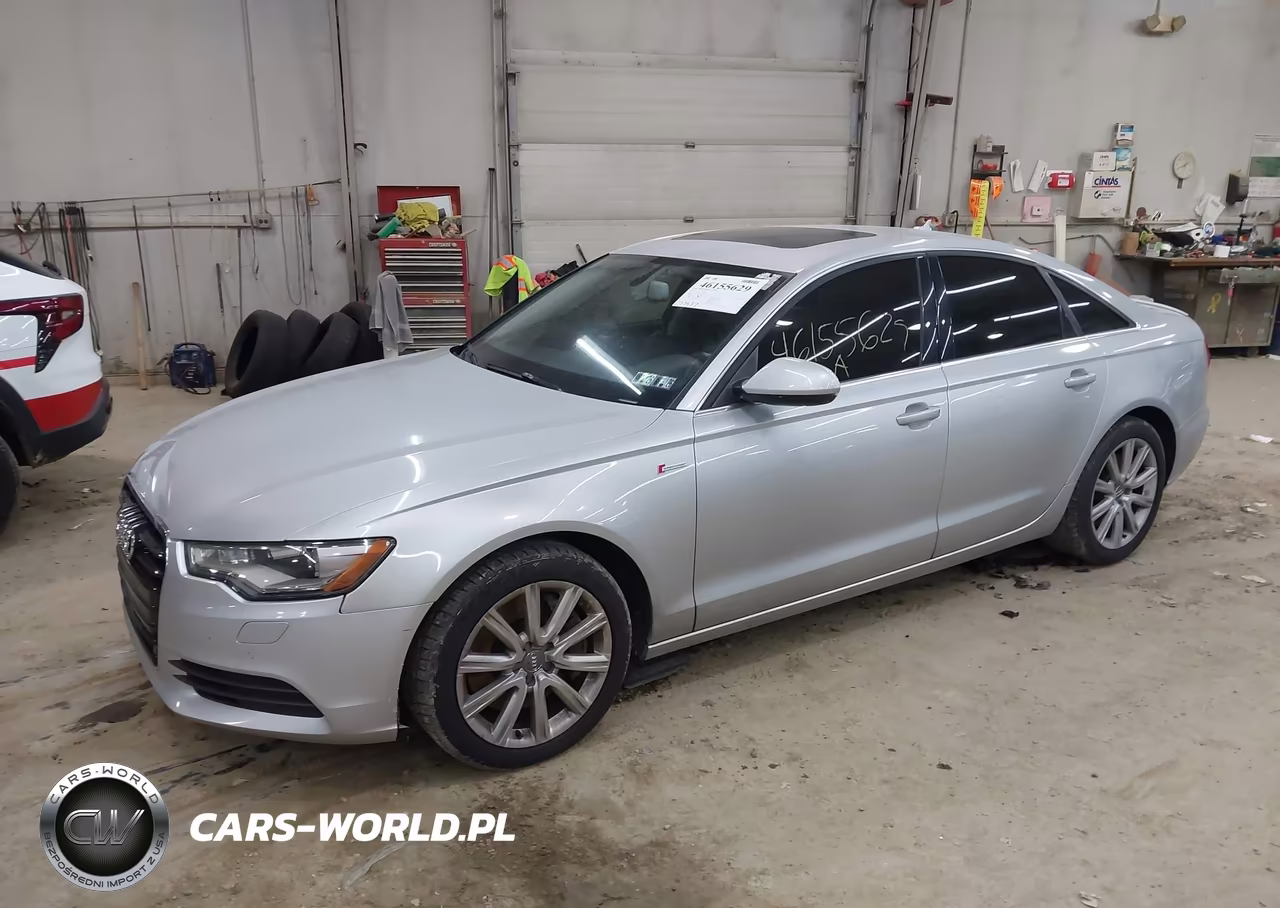 2012 Audi A6 3.0 Premium VIN:WAUGGAFC7CN034054 - 2