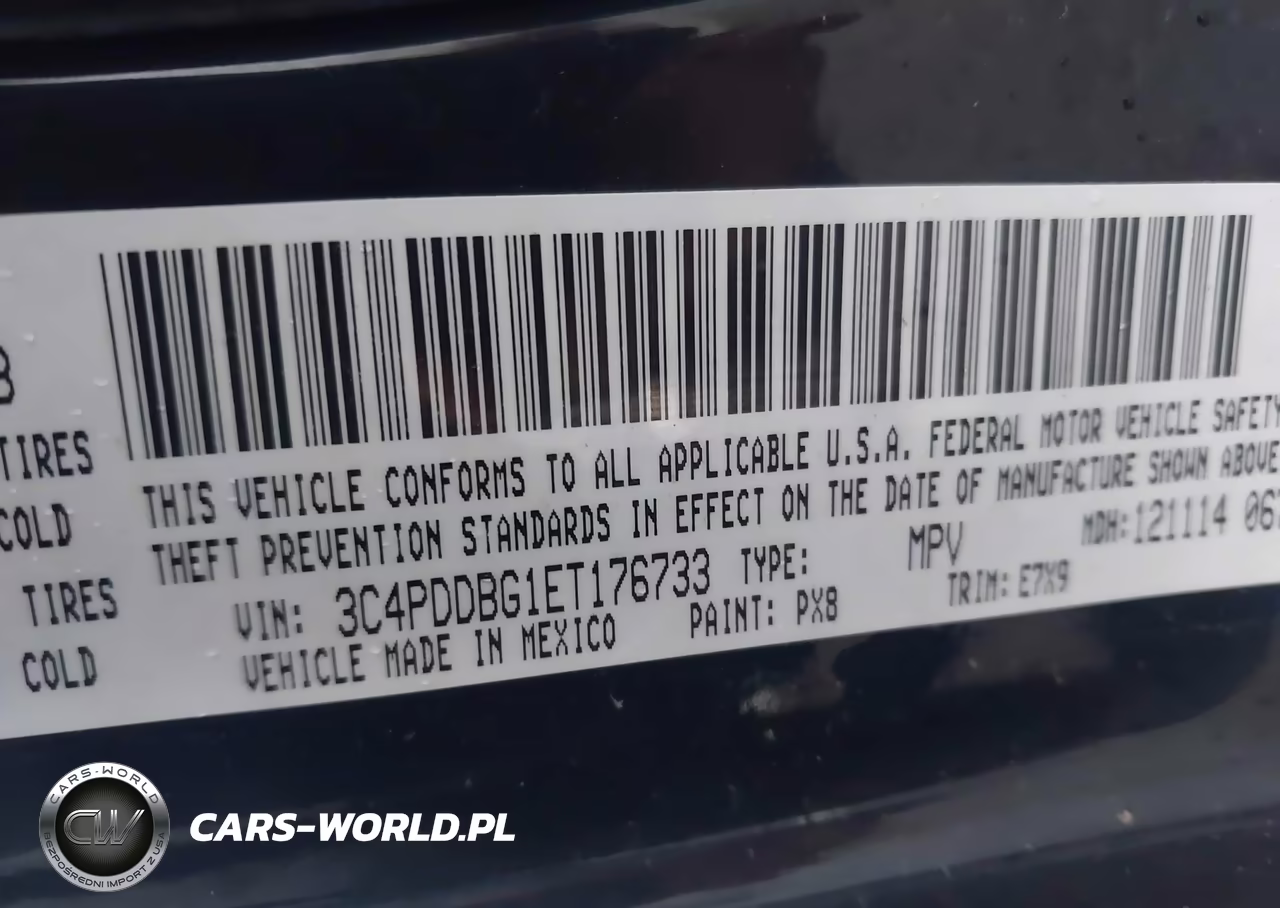 2014 Dodge Journey Sxt VIN:3C4PDDBG1ET176733 - 9