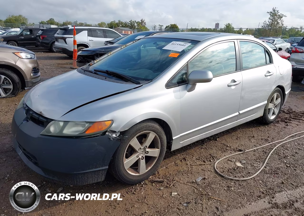 2007 Honda Civic Ex VIN:1HGFA16897L045720 - 2