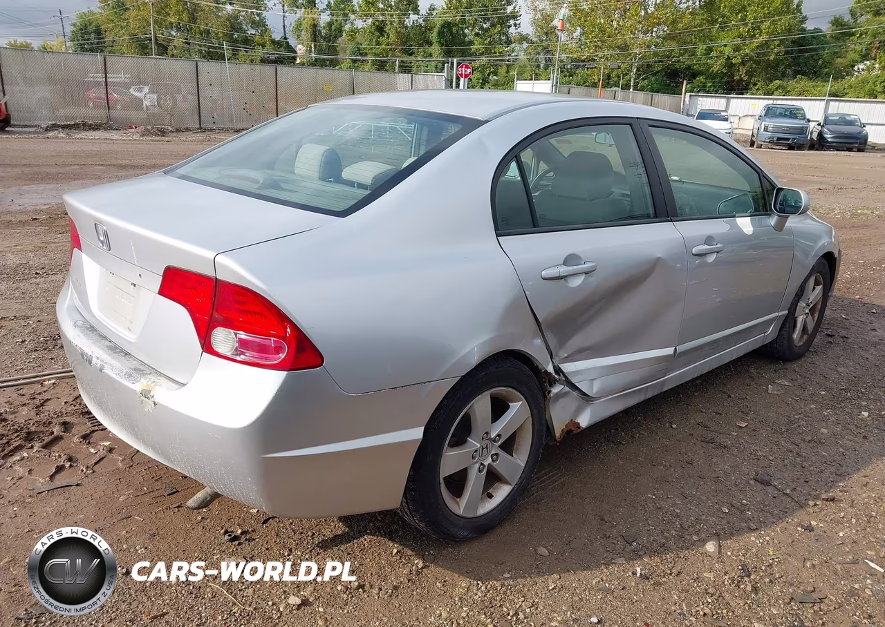 2007 Honda Civic Ex VIN:1HGFA16897L045720 - 4