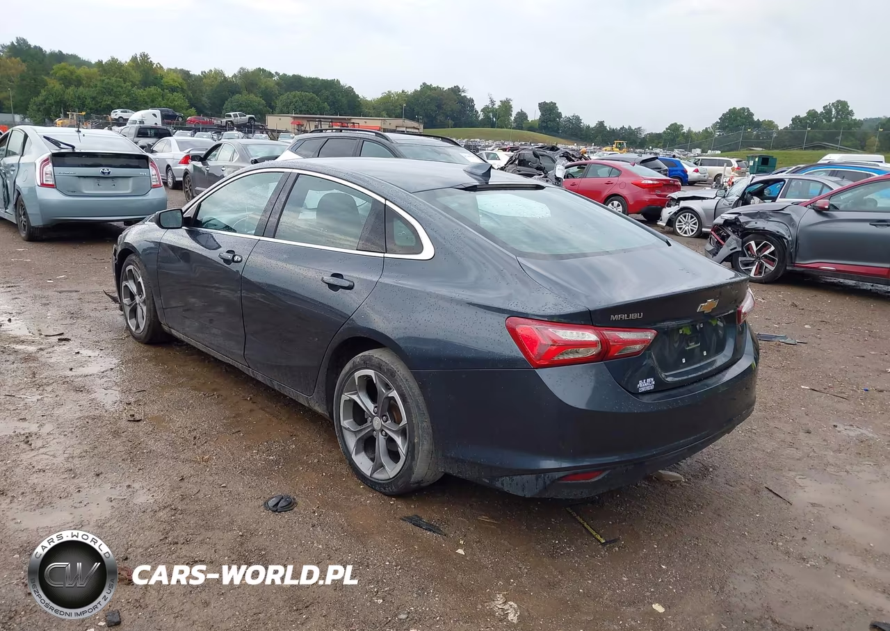 2020 Chevrolet Malibu Fwd Lt VIN:1G1ZD5ST1LF107018 - 3